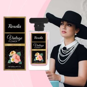 Elegant Hundred Flowers Perfume, emitting natural fragrance with a lingering fresh scent, charming and delicate fragrance spray