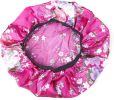 4 Pcs Soft Satin Hair Bonnet for Women Girls Silk Sleeping Salon Cap Bonnet Set