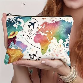Tree Of Life Makeup Bag, Nordic World Tree Makeup Storage Bag, Natural and Spiritual Toiletry Storage Bag, Women's Mysterious and Artistic Storag (style: ht-08-1)