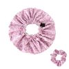 Satin Bonnet Silk Bonnet Adjustable Hair Bonnet for Sleeping